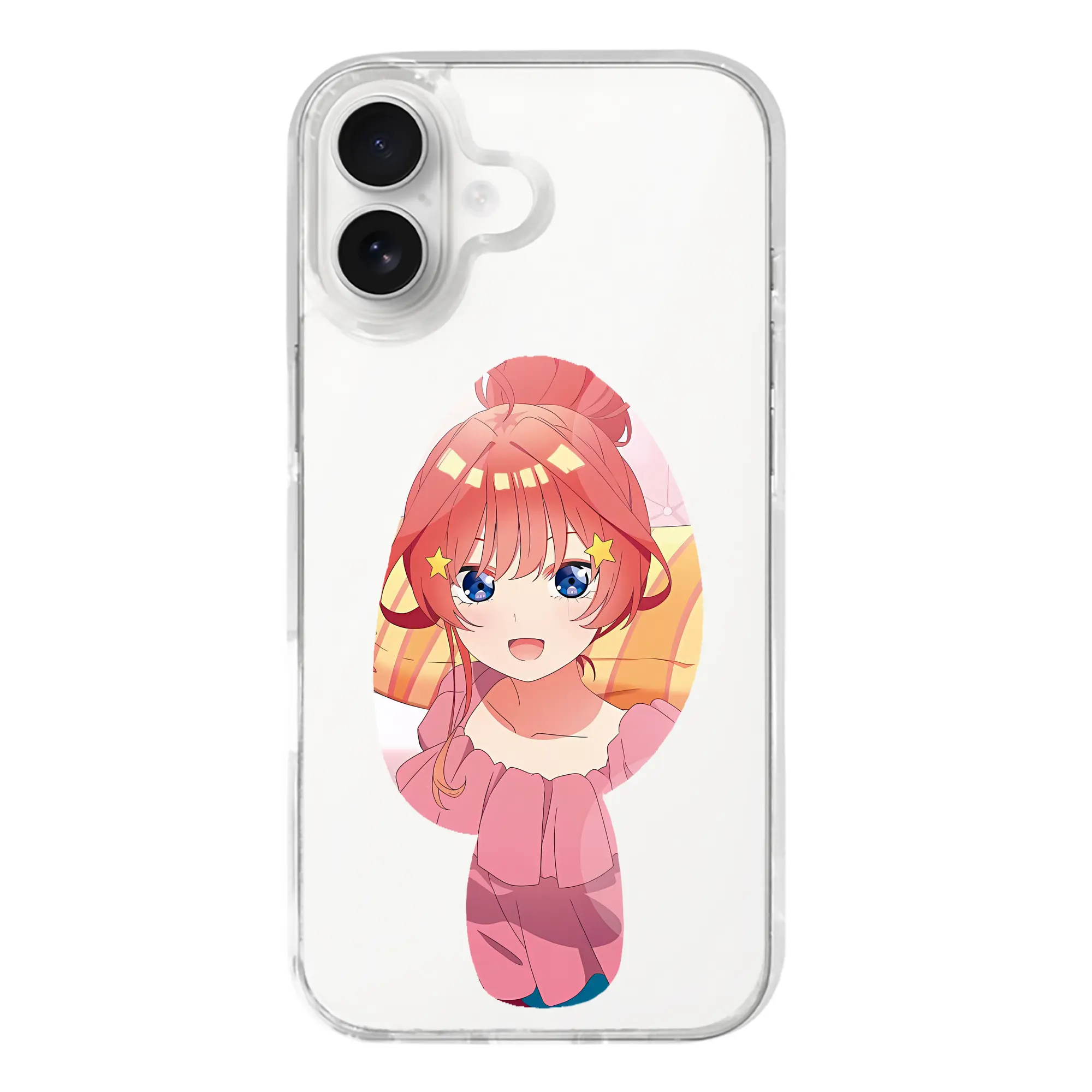 五等分の花嫁 グッズ 中野 五月 - iPhone 17シリーズ 透明スマホケース – 薄型・耐衝撃・精密フィット保護カバー